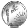 1 oz National Commercial Assayers & Refiners Vintage Silver Round .999 Fine