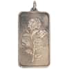1 oz PAMP Suisse Rosa Silver Bar Pendant .999 Fine