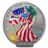 1 oz Silver American Eagle $1 Colorized Coin (Random Year)