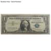 $1 Silver Certificate Currency Star Note Avg Circ (Random Year)
