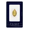 2.5 gram Gold PAMP Suisse Lady Fortuna Oval Pendant .9999 Fine (In Assay)