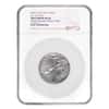 2.5 oz US Air Force Silver Medal NGC MS 69 Mint Error (Rev Struck Thru)