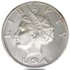 2000 1 oz NORFED Liberty Dollar Type I "GODless" Error Silver Round .999 Fine