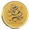 2000 2 oz Gold Lunar Year of The Dragon BU Australia Perth Mint (Series I)