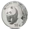 2002 1 oz Chinese Silver Panda 10 Yuan .999 Fine BU