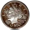2003 1 oz NORFED Liberty Type III Deep Strike Silver Round .999 Fine