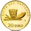 2007 Vatican City Pope Benedict XVI 20 Euro Proof Gold Coin