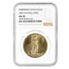 2007 W 1 oz Burnished $50 Gold American Eagle NGC MS 70