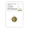 2008-W 1/10 oz $5 Proof Gold American Buffalo NGC PF 70 Cameo