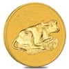 2009 1 oz Gold Lunar Year of the Ox BU Australia Perth Mint Series II In Cap