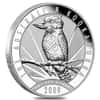 2009 1 oz Silver Australian Kookaburra Perth Mint .999 Fine BU In Cap