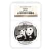 2010 1 oz Chinese Silver Panda 10 Yuan NGC MS 69