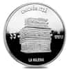 2011 Mexico 1 oz Proof Silver Chichen Itza - The Church 5 Pesos .999 Fine (In Cap)