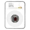 2011 Palau 2 oz Silver Tiffany Art Manueline Coin NGC PF 70