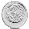 2012 1 oz Silver Lunar Year of The Dragon BU Australian Perth Mint In Cap
