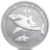 2014 1/2 oz Silver Australian Great White Shark Coin BU