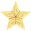 2015 5 x 1 gram Cook Islands Valcambi Gold Star CombiCoin .9999 Fine (In Assay)