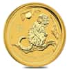 2016 1/10 oz Gold Lunar Year of The Monkey BU Australia Perth Mint In Cap