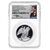 2016 1 oz Silver Saint-Gaudens High Relief Commem NGC Gem PF UCAM (Mercanti Sign)