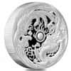 2017 1 oz Dragon & Phoenix High Relief Proof Silver Coin