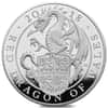 2018 GB 10 oz Proof Silver Queen's Beasts Dragon Coin (w/Box & COA)