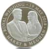 2018 GB Silver Royal Wedding Prince Harry & Meghan Markle Coin