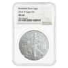 2018-W 1 oz Burnished Silver American Eagle $1 Coin NGC MS 69