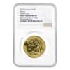 2019 1 oz Canadian Gold Moose Coin NGC MS 68 Mint Error (Rev Struck Thru)