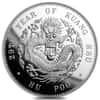 2019 1 oz Chinese Silver Chihli Dragon Dollar Restrike Coin