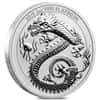2019 1 oz Platinum Dragon BU Australian Perth Mint