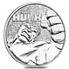 2019 1 oz Tuvalu Hulk Marvel Series Silver Coin .9999 Fine BU In Cap