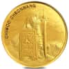 2019 South Korea 1/10 oz Chiwoo Cheonwang Gold Medal (Blue)