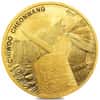 2020 1/2 oz South Korea Gold Chiwoo Cheonwang Medal BU