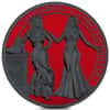 2020 1 oz Italia & Germania The Allegories Space Red Silver Coin