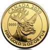 2020 Canada 1/4 oz Woodland Caribou Reverse Proof Gold Coin (Sealed)