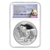 2020 China 2 oz Panda Smithsonian Silver Medal NGC PF 70 FD