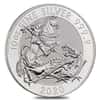 2020 Great Britain 10 oz Silver Valiant Coin In Cap .9999 Fine BU