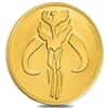 2020 Niue 1 oz Star Wars The Mandalorian Mythosaur Gold Coin BU