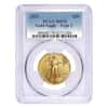 2021 1/2 oz Gold American Eagle Type 2 PCGS MS 70