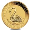 2021 1 oz Gold Australian Swan Perth Mint .9999 Fine BU In Cap