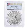 2021 1 oz Silver American Eagle Type 2 PCGS MS 70 FDOI