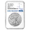 2021 1 oz Silver American Eagle Type 2 NGC MS 70 ER