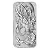 2021 1 oz Silver Australian Dragon Coin Bar $1 BU