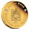 2021 2 oz Tuvalu James Bond 50th Ann. Proof Gold Diamond Coin