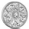 2021 Great Britain 2 oz Silver Queen's Beasts Completer Coin .9999 Fine BU