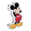 2021 Niue 1 oz Colorized Silver Disney Mickey Mouse Shaped Coin (w/Box & COA)