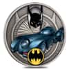 2021 Niue 1 oz DC Comics Batman - 1989 Batmobile Silver Coin (w/Box & COA)