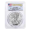 2021-S 1 oz Rev Proof Silver American Eagle Type 2 PCGS PF 69 FS Designer Edition