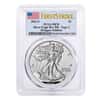 2021-S 1 oz Rev Proof Silver American Eagle Type 2 PCGS PF 70 FS Designer Edition
