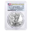 2021 (S) 1 oz Silver American Eagle $1 Coin PCGS MS 70 FDOI Emergency Issue